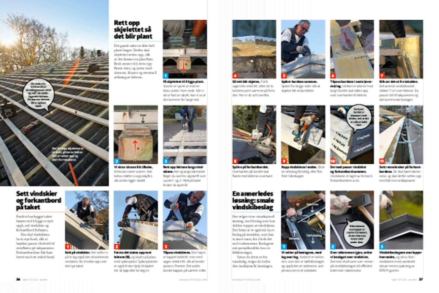 Legge nytt tak på gammelt tak Legge nytt tak på gammelt tak